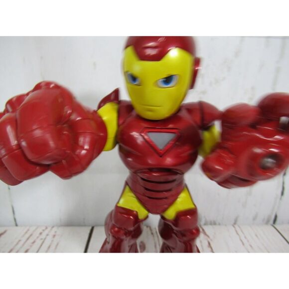 Hasbro Iron Man Super Hero Squad 11" Action Figure Works Great Sounds Great B1 - Picture 9 of 10